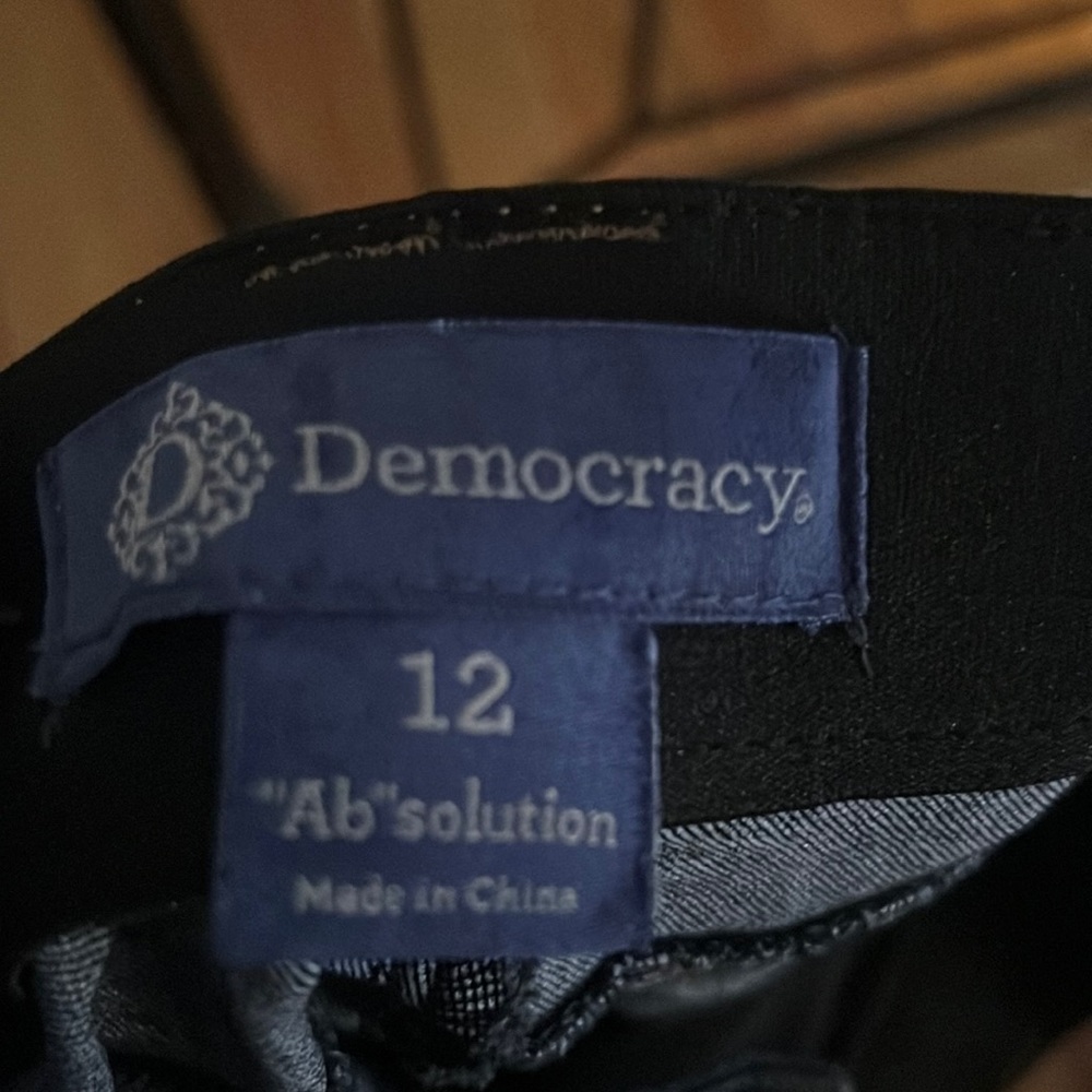 Democracy ab solution flared jeans dark wash